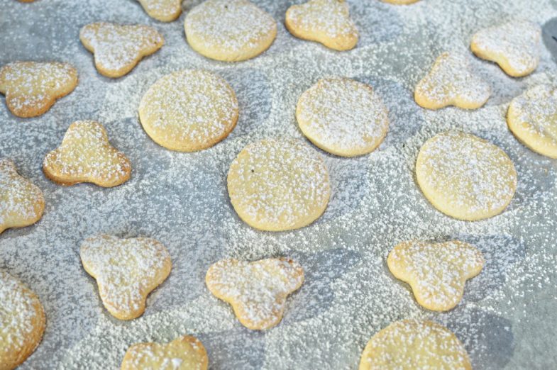 עוגיות חמאה ושקדים