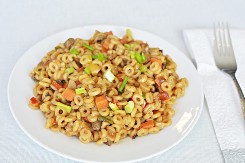 פתיתים בסויה וירקות