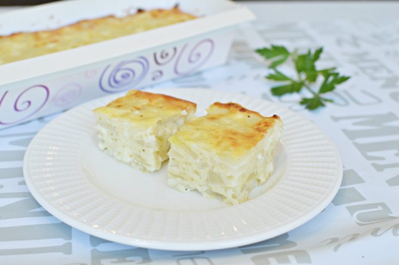 פשטידת קוטג' ובצל