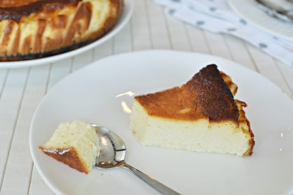 מתכון לעוגת גבינה באסקית