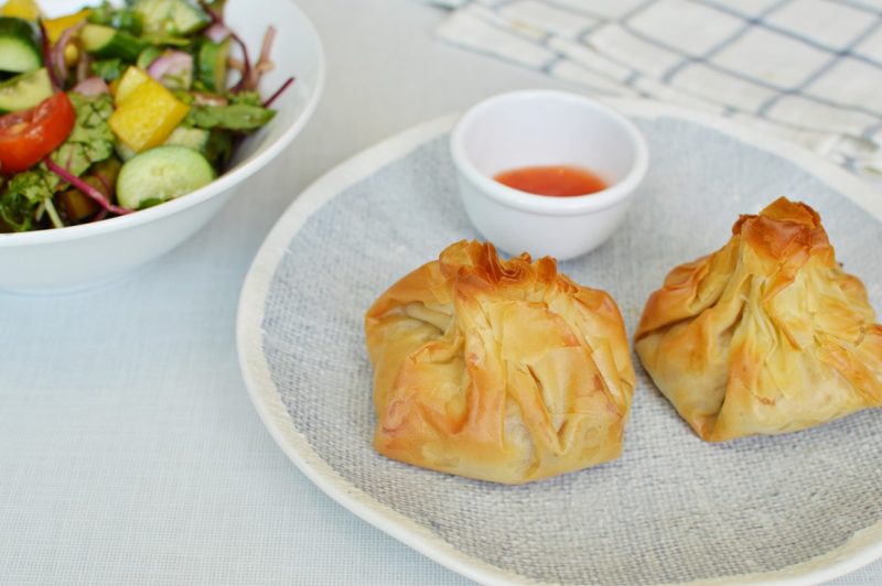 בצק פילו ממולא חזה עוף