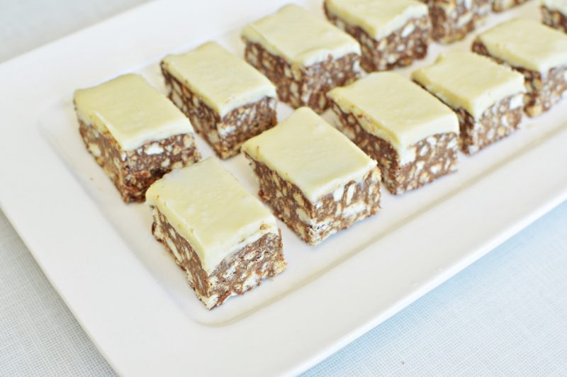 ריבועי שוקולד קפואים