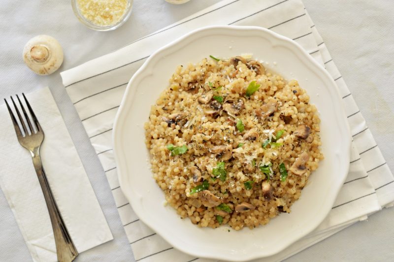 ‏‏ריזוטו פתיתים ופטריות