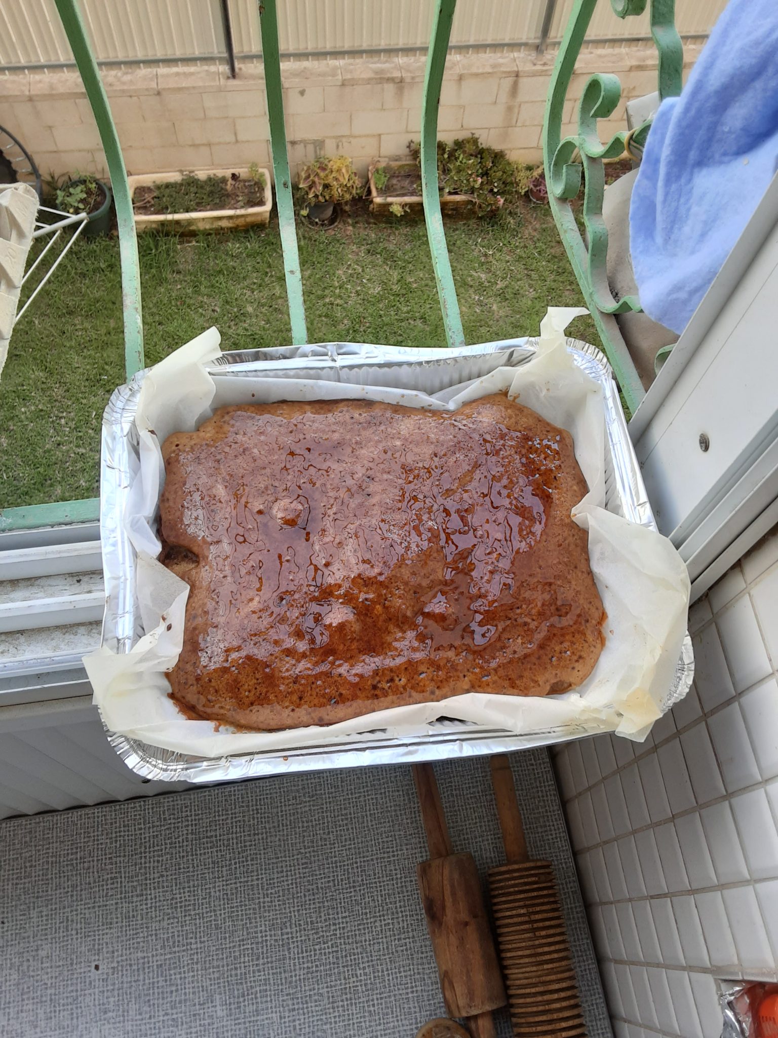 עוגת קפה ומייפל