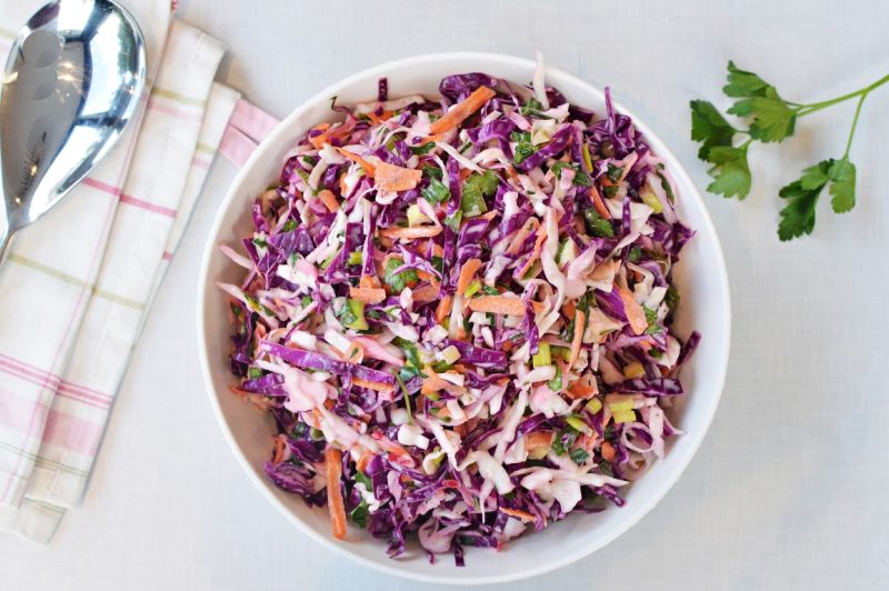 סלט כרוב צבעוני