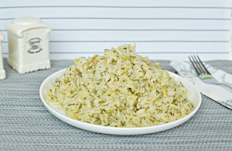 אורז עם קישואים