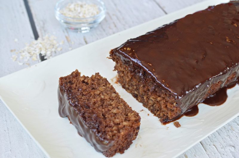 עוגת שיבולת שועל ושוקולד