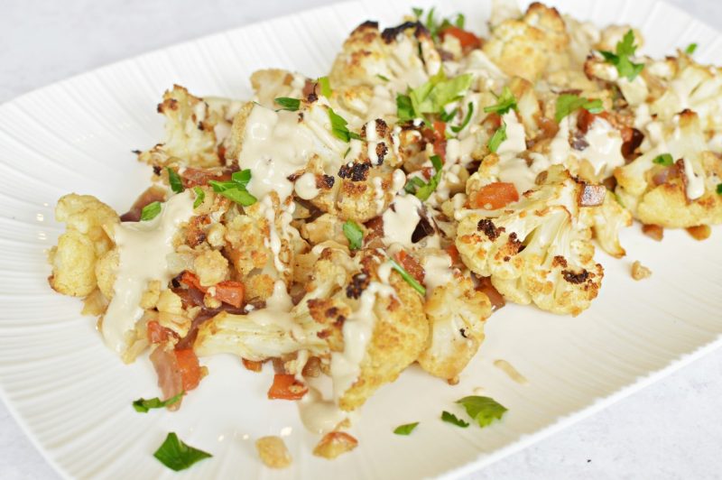 כרובית צלויה בתנור