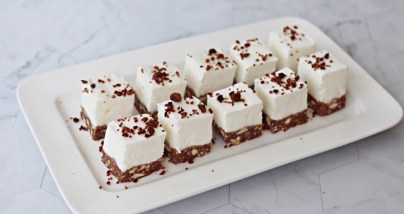 ריבועי יוגורט קפואים