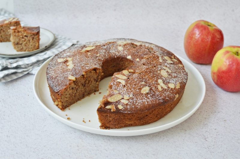 עוגת תפוחים מעלפת