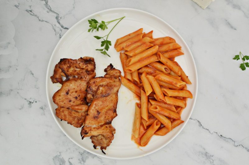 פסטה עם פרגיות