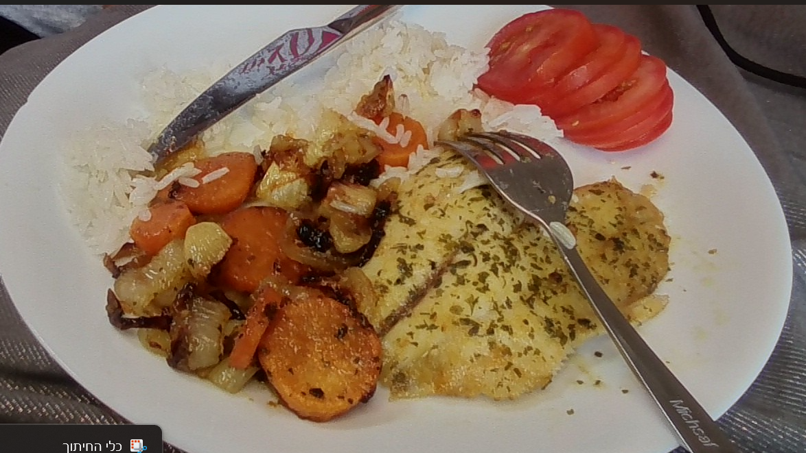 סלמון בחרדל ודבש