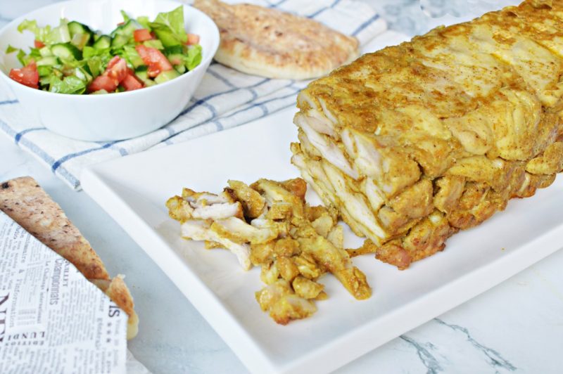 שווארמה בתבנית בתנור