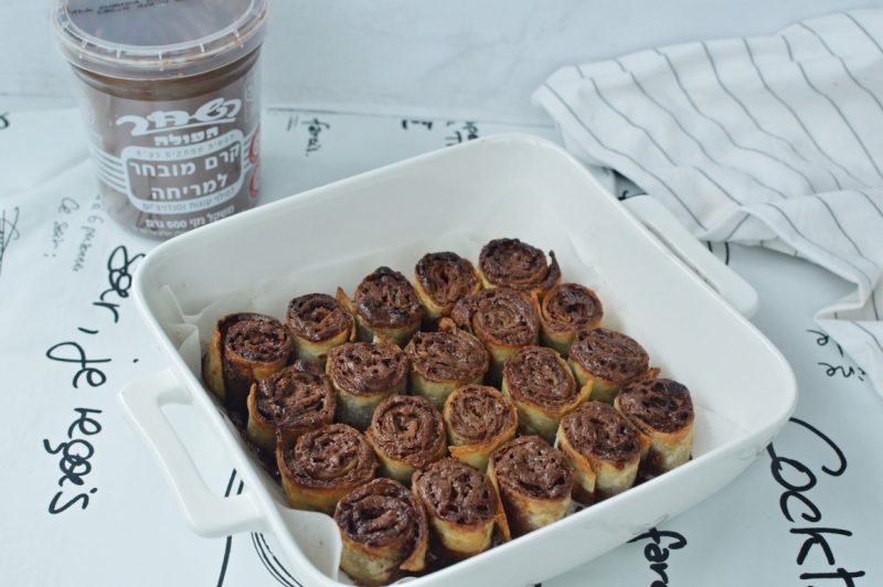 שבלולי שוקולד מטורטיה