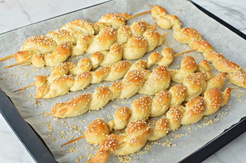 לחמניות על שיפוד