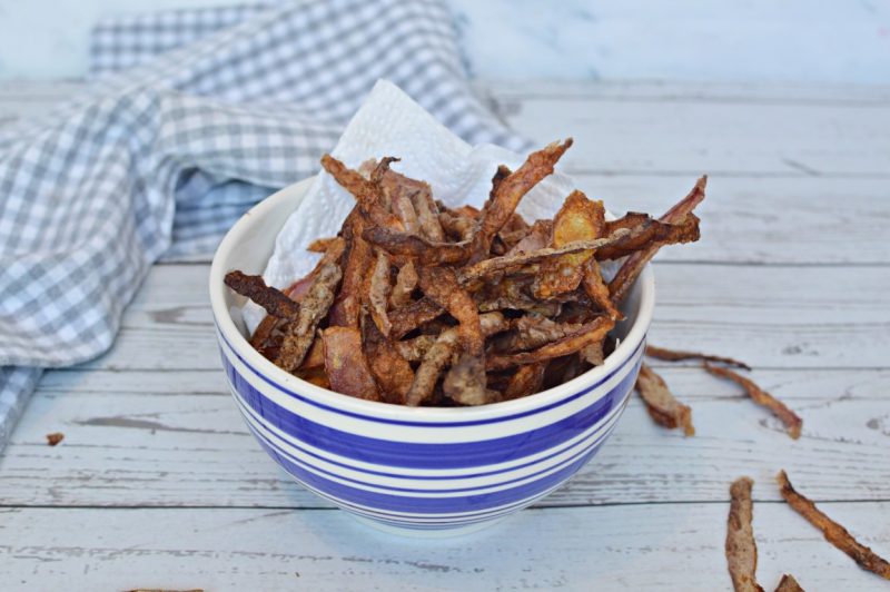 צ'יפס מקליפות תפוח אדמה