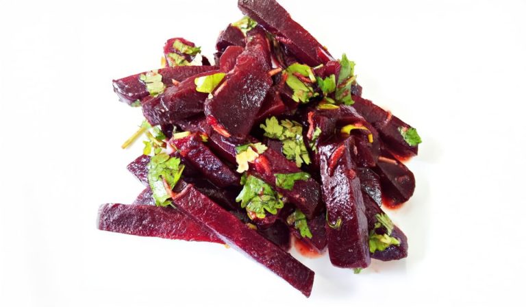 סלט סלק מבושל - מתכון מרוקאי