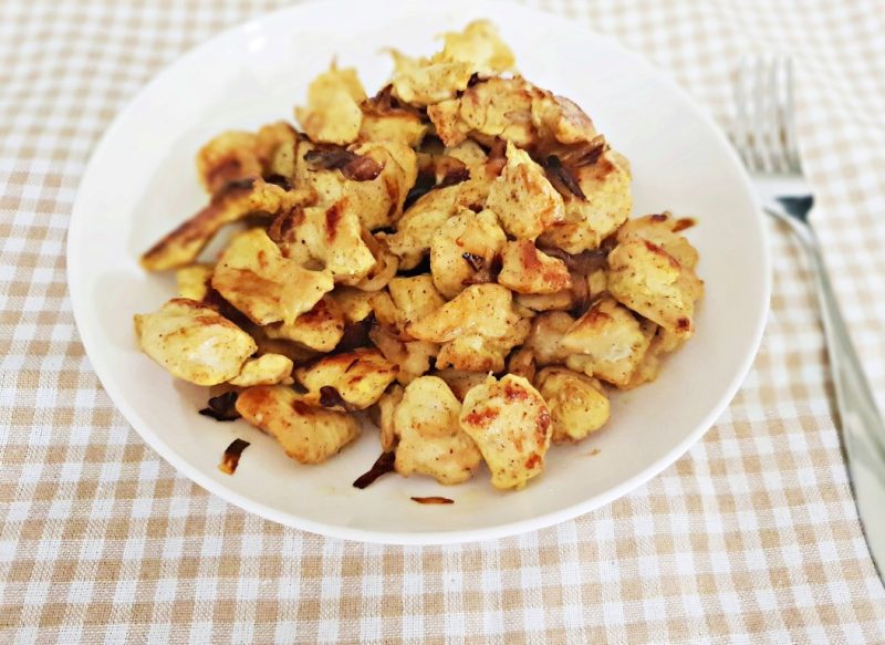 חזה עוף בכורכום וקינמון