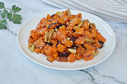 סלט בטטה ואגוזים