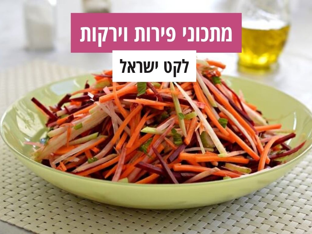 מתכוני פירות וירקות אפרת סיאצ'י מתכונים ב10 דקות