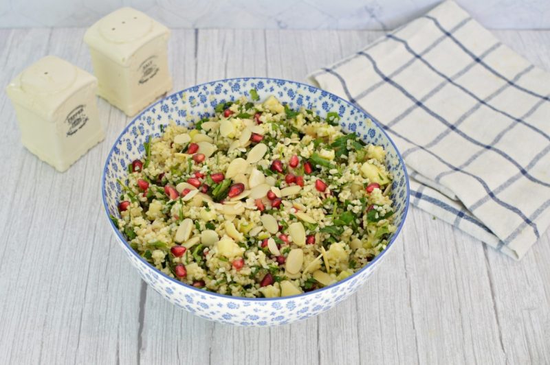 סלט בורגול חגיגי לסוכות