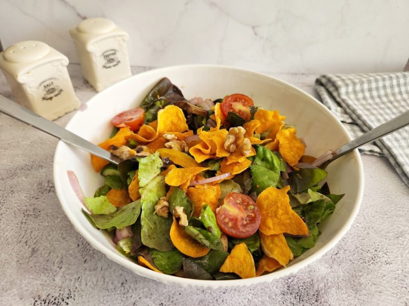 סלט בטטה קריספי חגיגי לסוכות