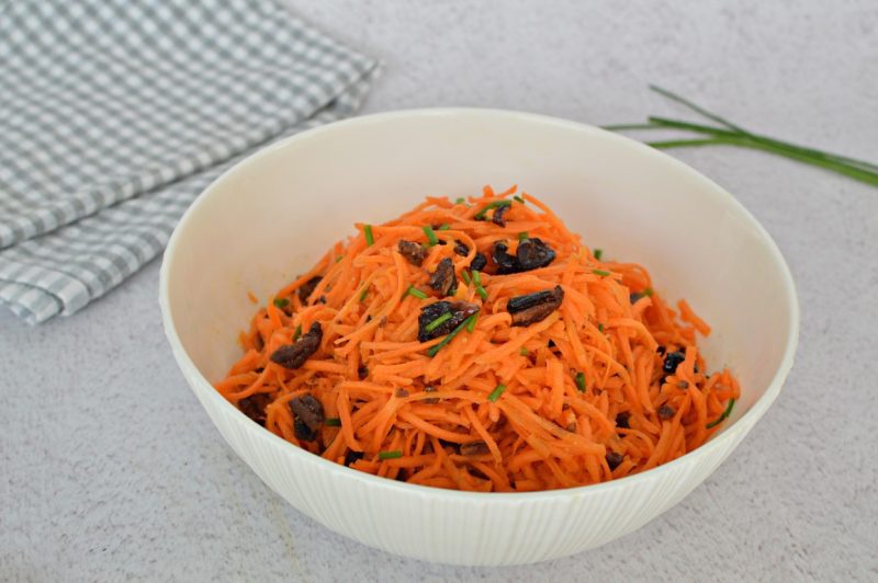 סלט גזר ופקאן לחג סוכות