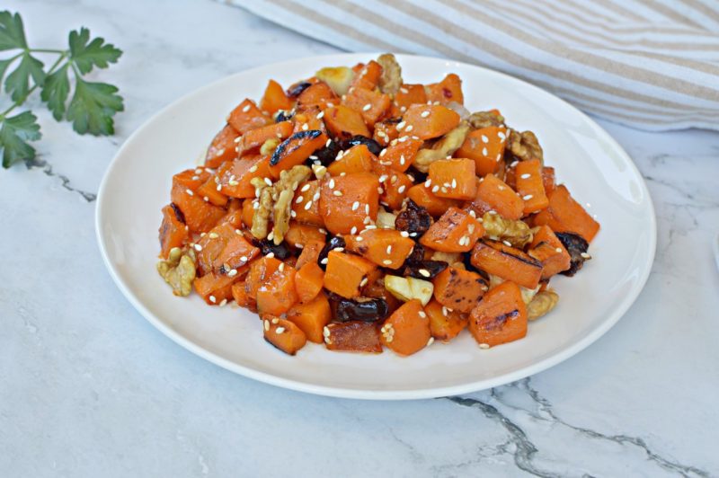 סלט לסוכות בטטה עם אגוזים מתכונים ב10 דקות