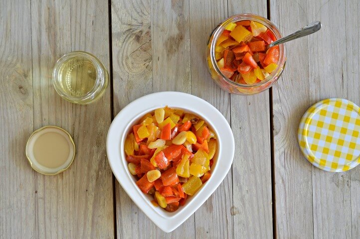 סלט פלפלים לשבת