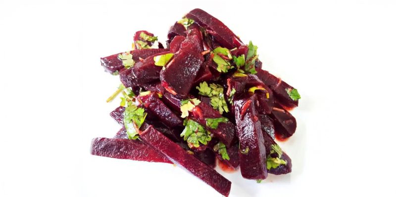 סלט סלק מבושל לשבת