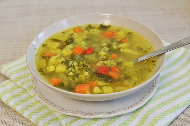 מרק ירקות עשיר לחורף מתכונים ב10 דקות