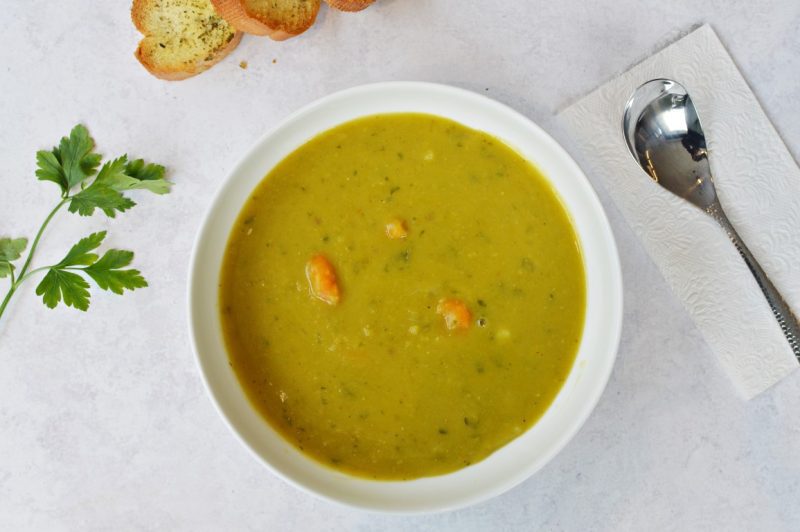 מתכון למרק אפונה יבשה לחורף מתכונים ב10 דקות