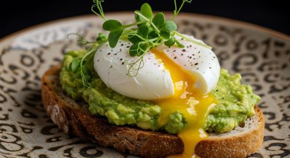 טוסט אבוקדו