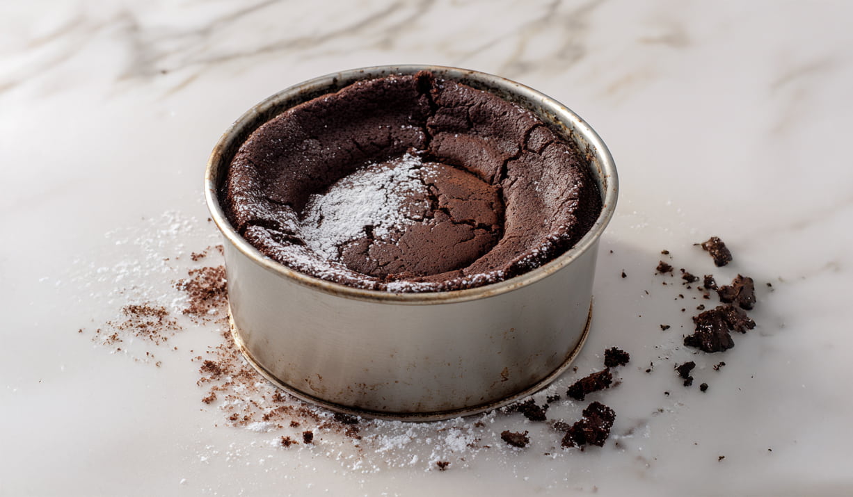 העוגה שקועה - איך לתקן עוגה שקועה