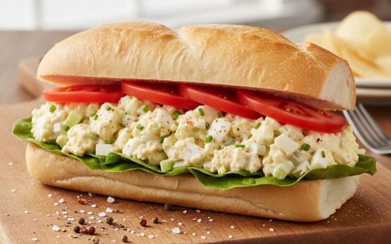 כריך סלט ביצים