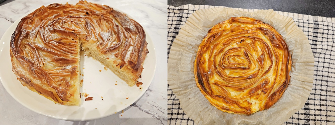 איך מכינים עוגת פילו יוונית