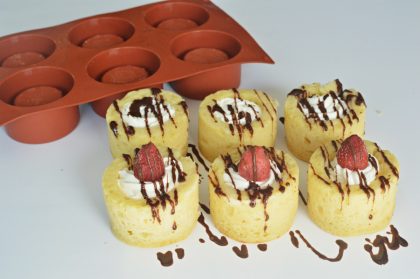 קעריות עוגה במילוי