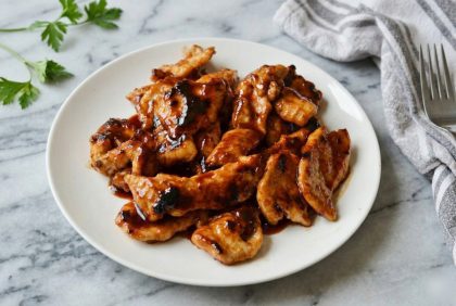 חזה עוף ברוטב ברביקיו