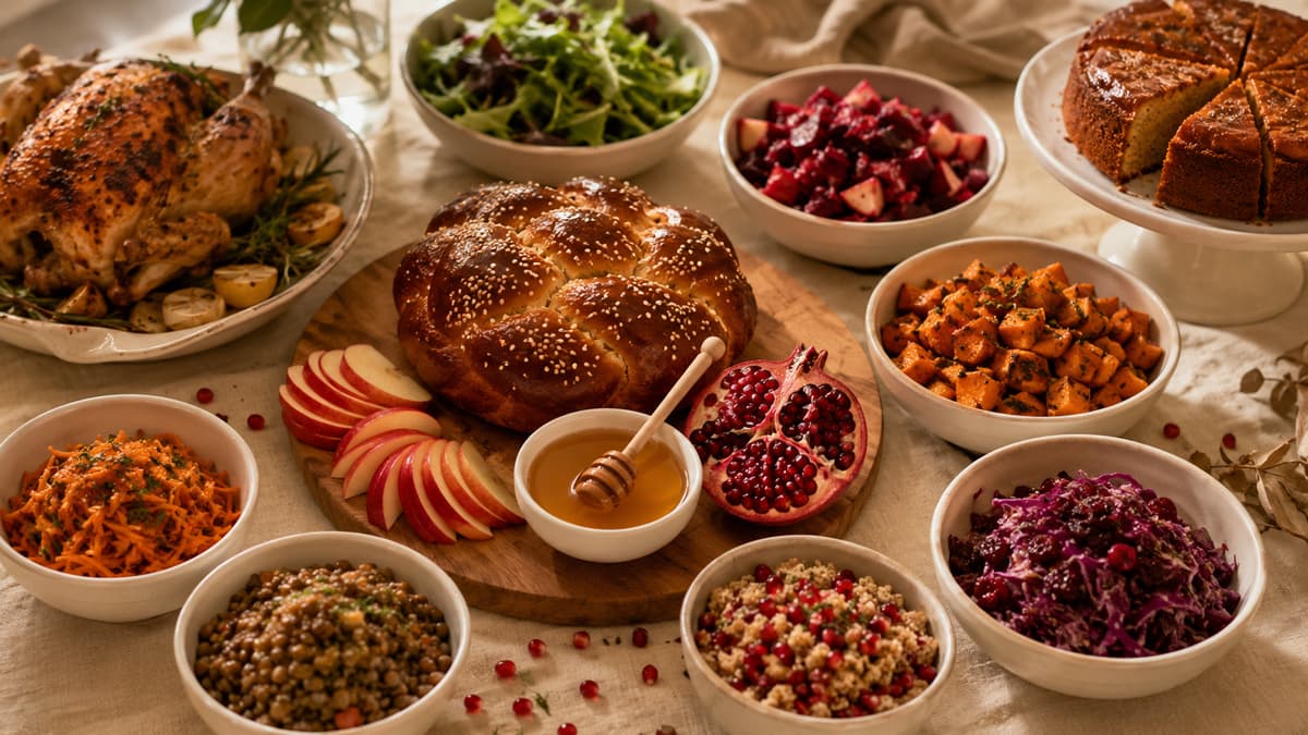 שולחן ראש השנה הצעת הגשה